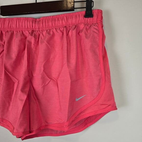 Nike Tempo Brief-Lined Running Shorts Size L Aster Pink Heather CU8890-666 - Picture 2 of 4